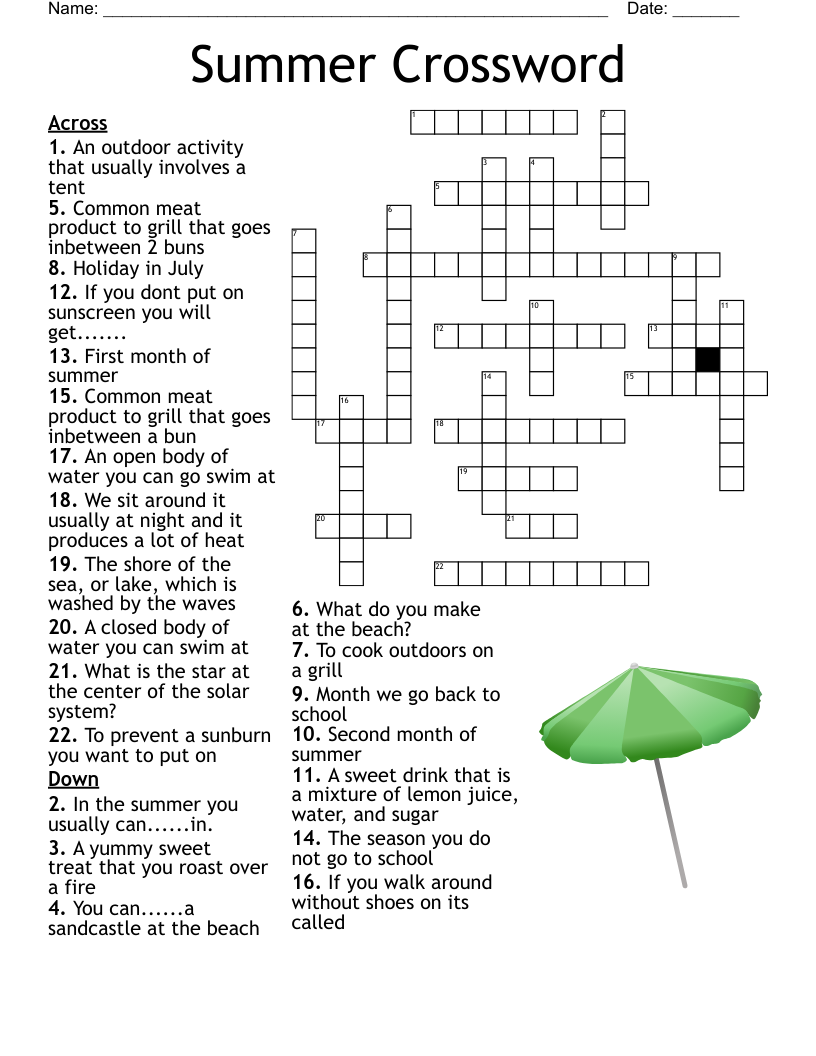 sweet bay crossword