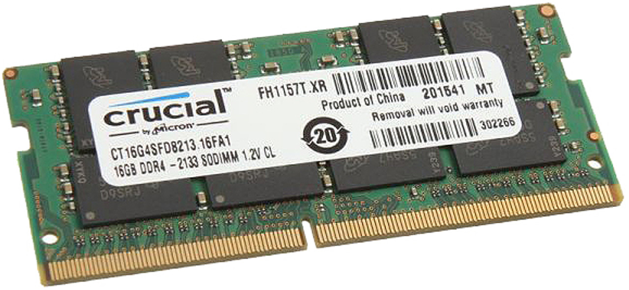 crucial 16gb ddr4 2133 sodimm