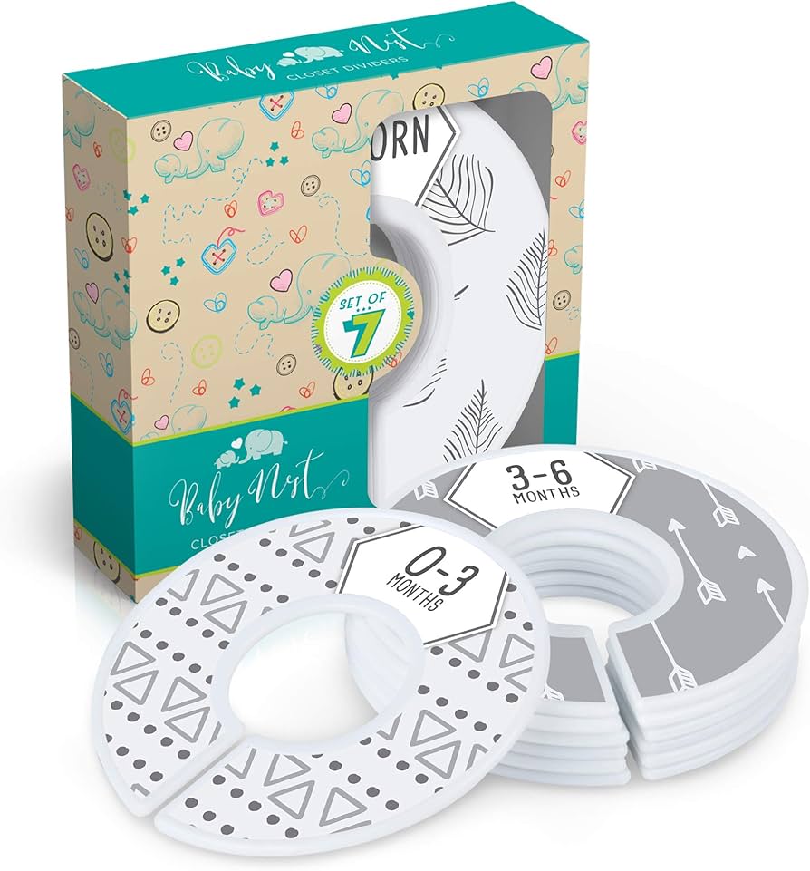 infant closet dividers