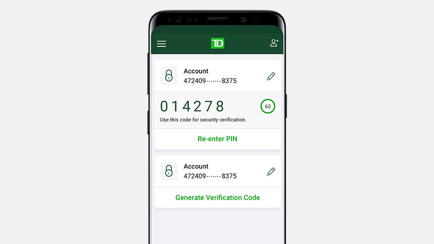 td authenticator