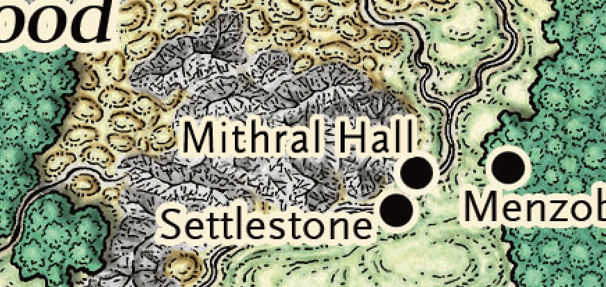 mithral hall map
