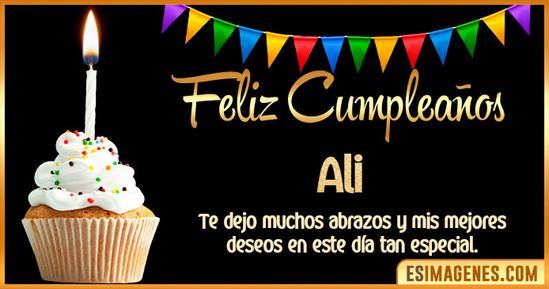 feliz cumpleaños alis