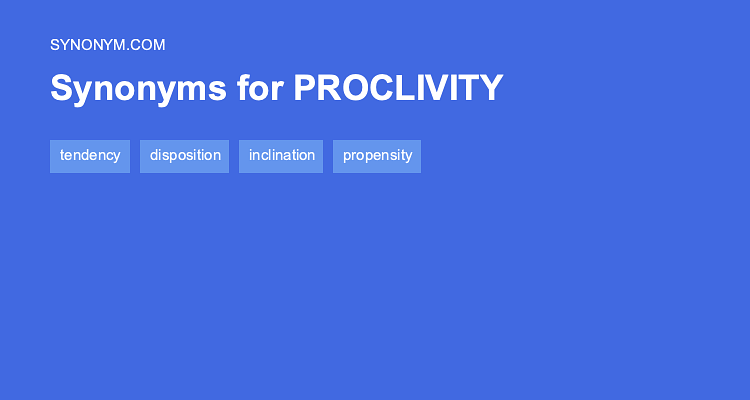 proclivity antonym