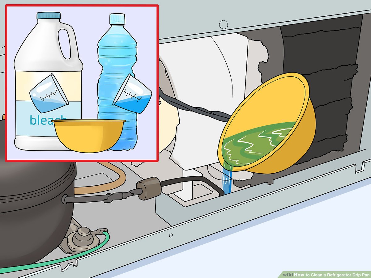 refrigerator drip pan