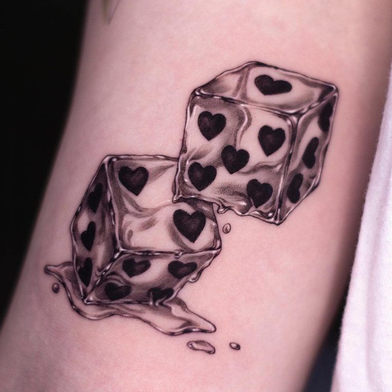 meaning of dice tattoo