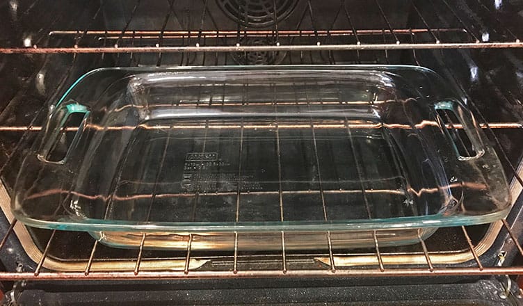 is pyrex glass dish oven safe