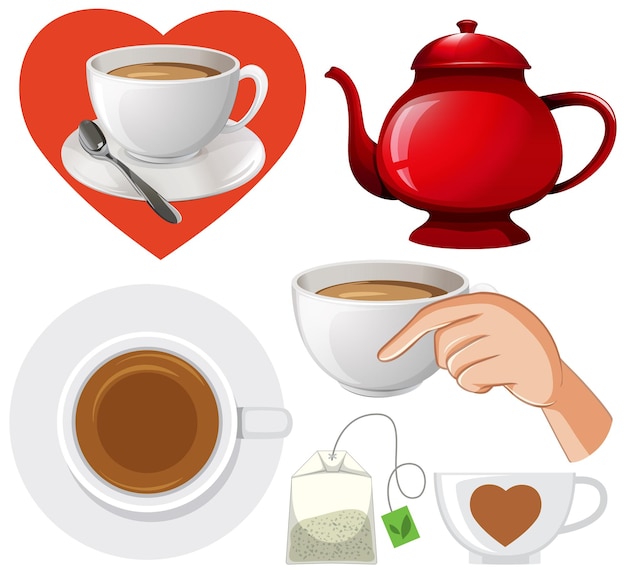 tea and coffee clipart