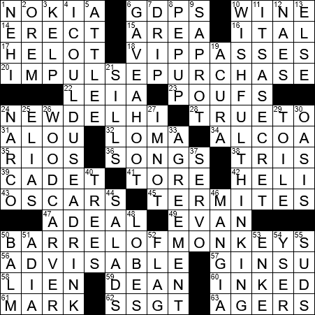 serf crossword puzzle