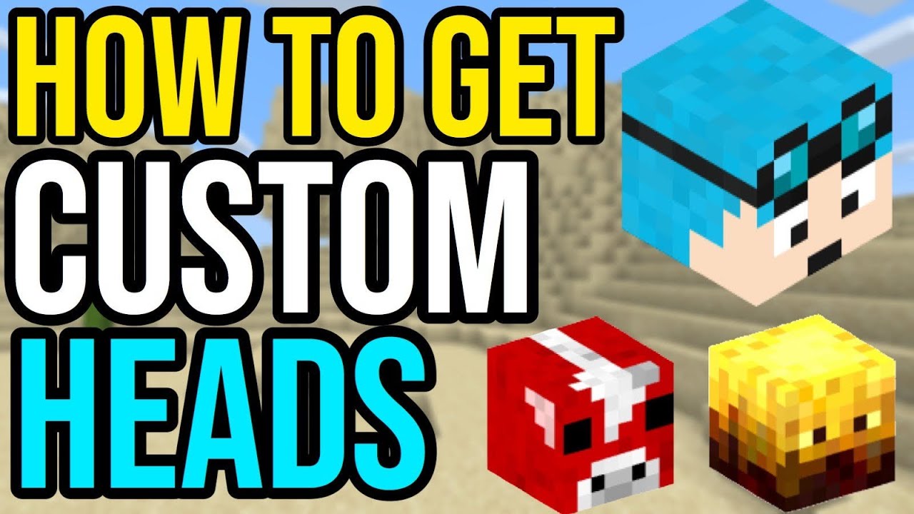 how to get player skulls in minecraft