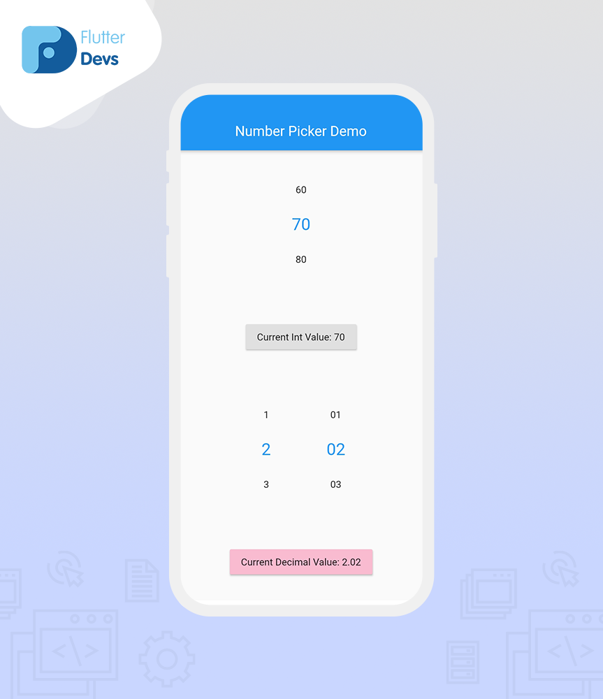 numberpicker flutter