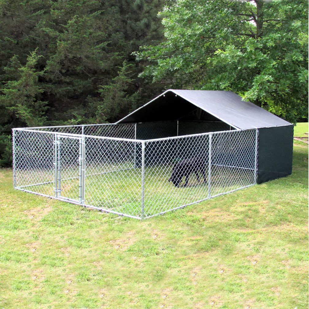 large outdoor kennel