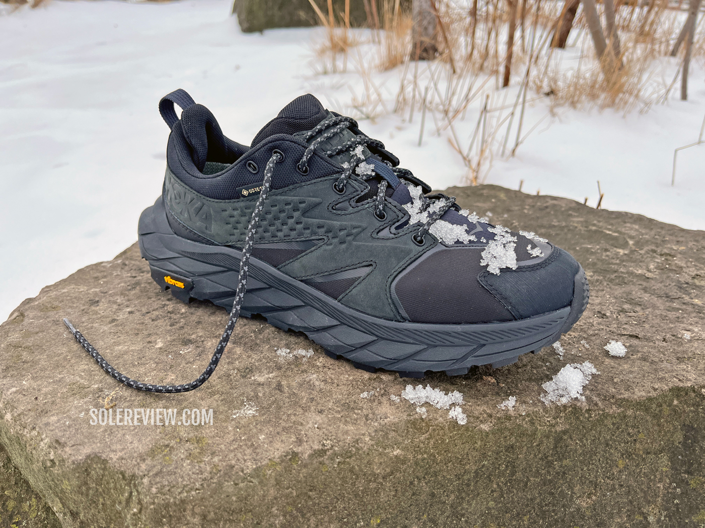 hoka anacapa low gore-tex walking shoes