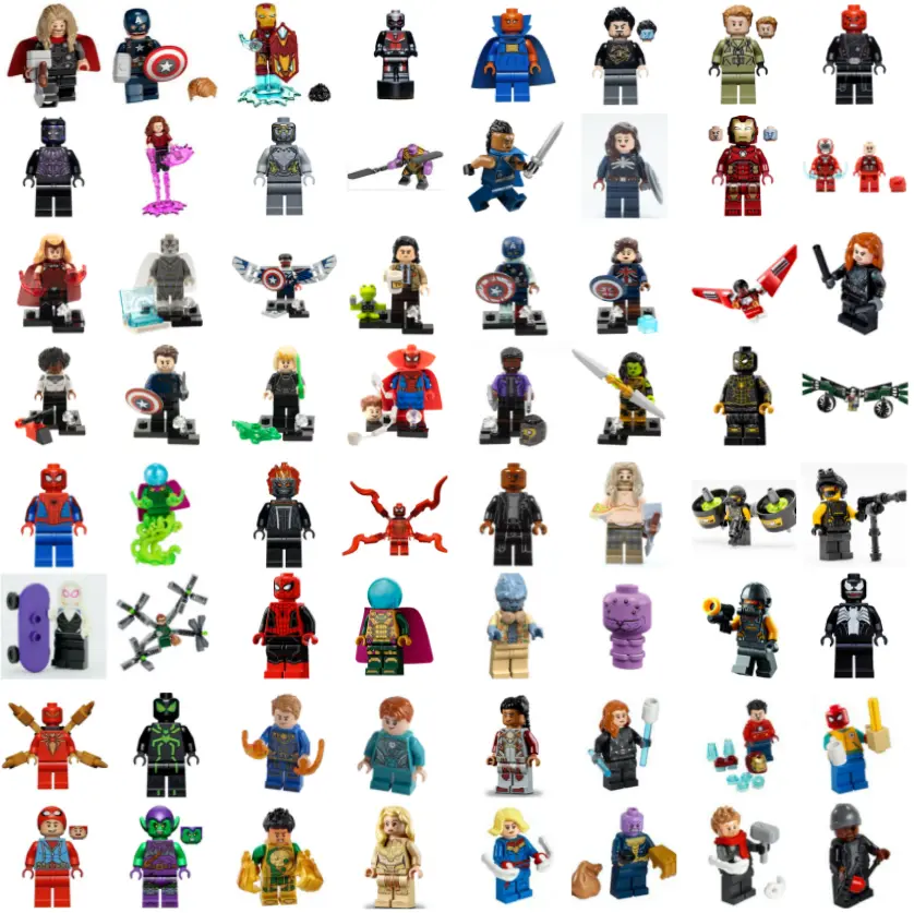 lego marvel characters