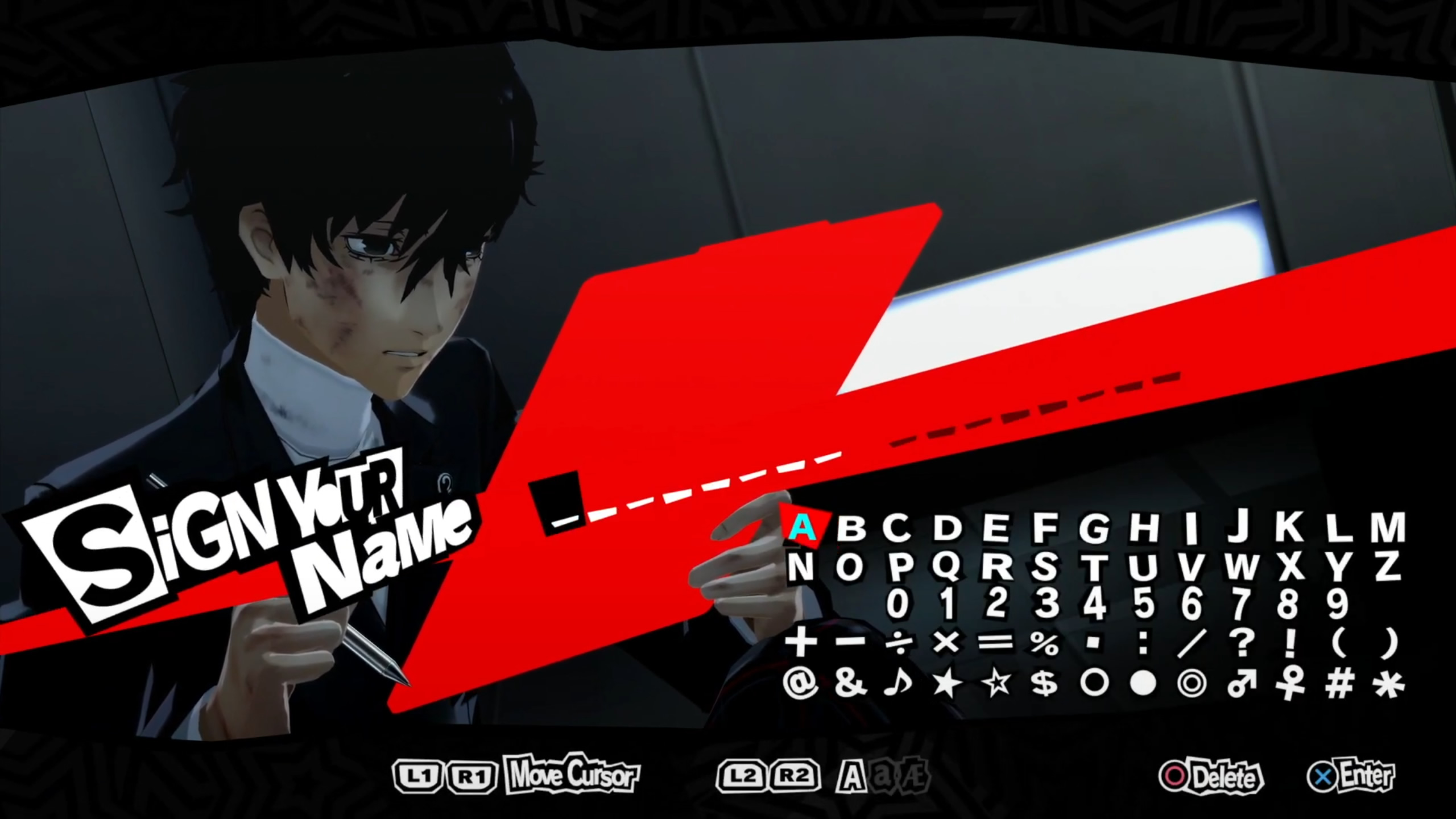 p5 protagonist name