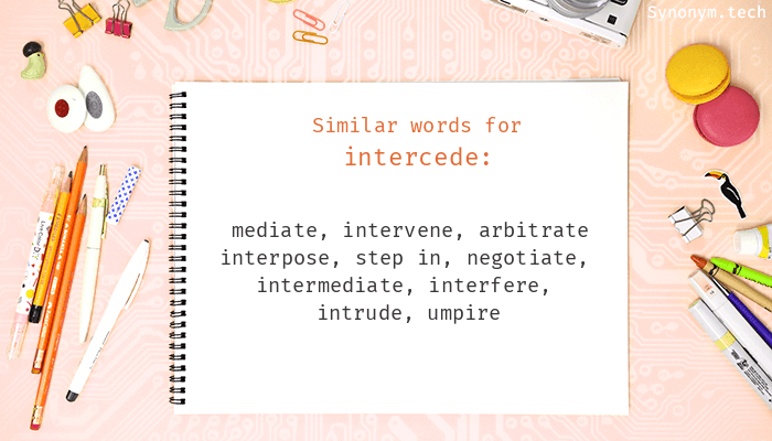 intercede synonym