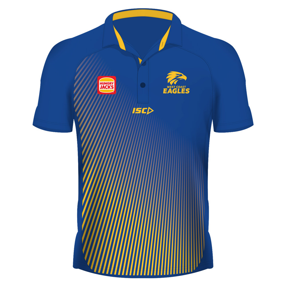 west coast eagles mens polo