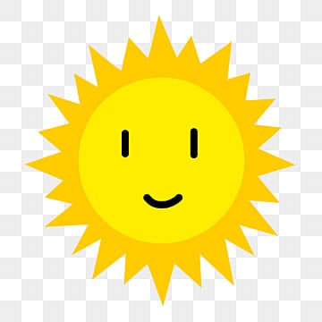 yellow sun png