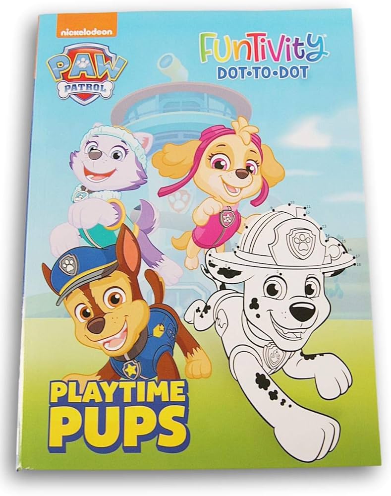 paw patrol chase para colorear