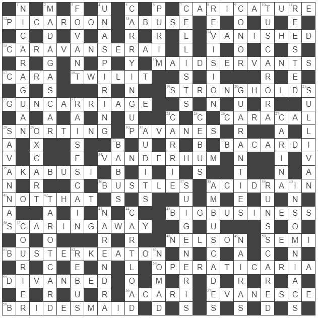illiberal crossword clue