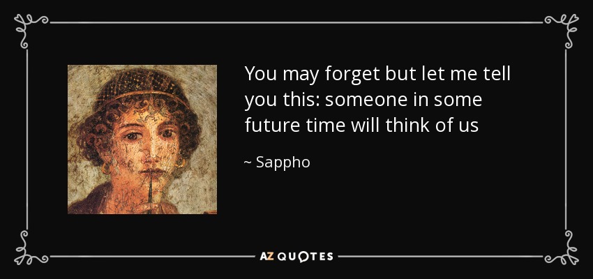 sappho quotes