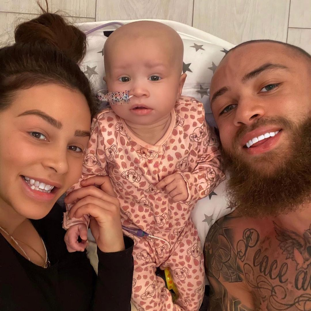 is ashley cain having a child