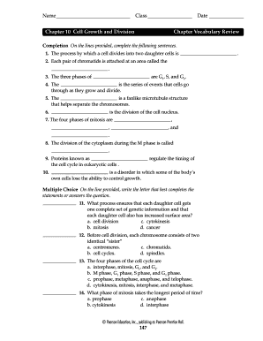 chapter 10 cell growth and division answer key pdf