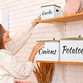 kitchen onion potato storage