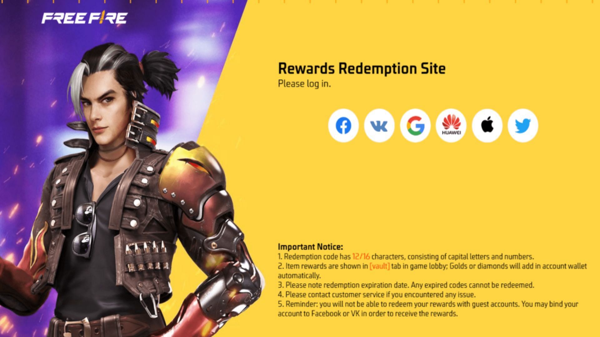 free fire repetition site