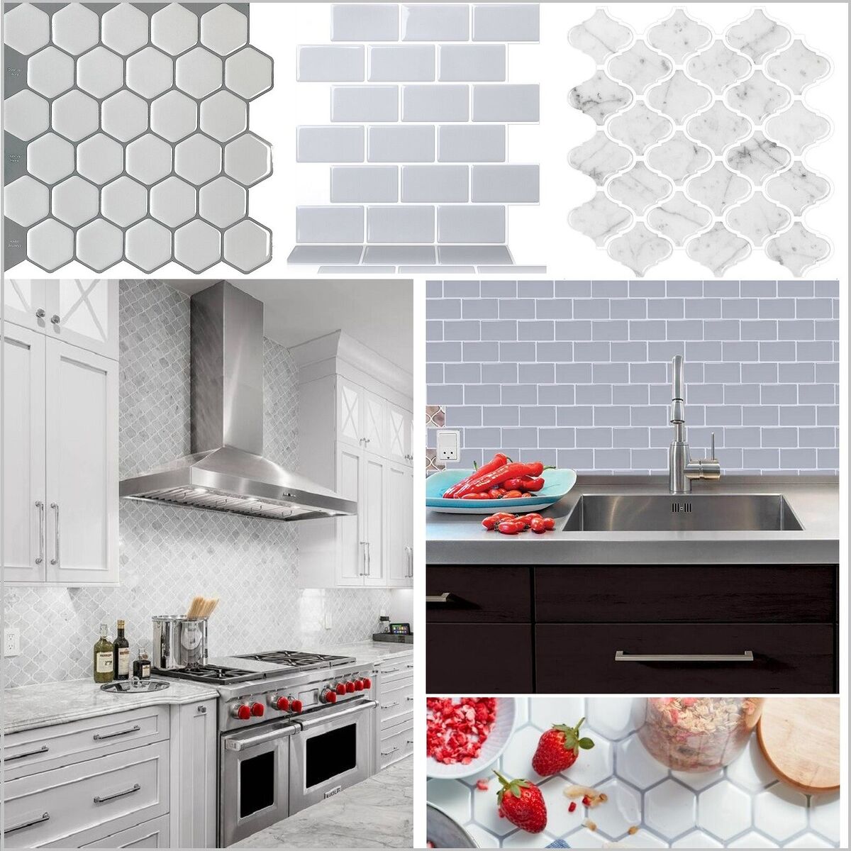 kitchen self tiles