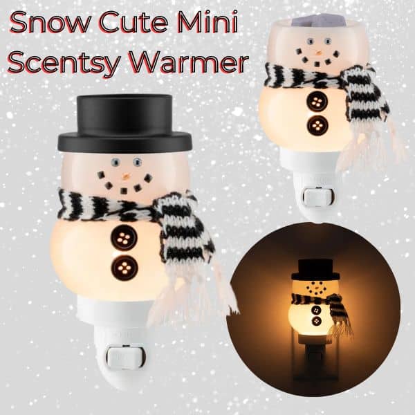 scentsy snowman mini warmer