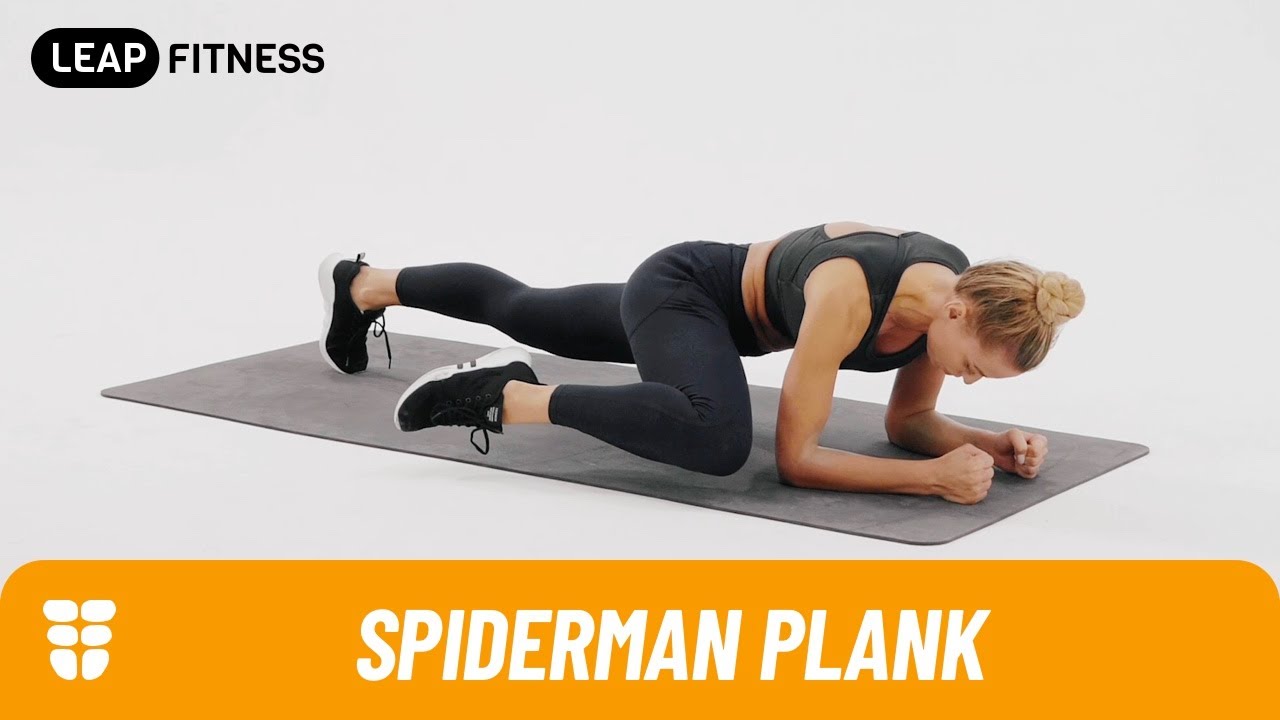 spiderman planks