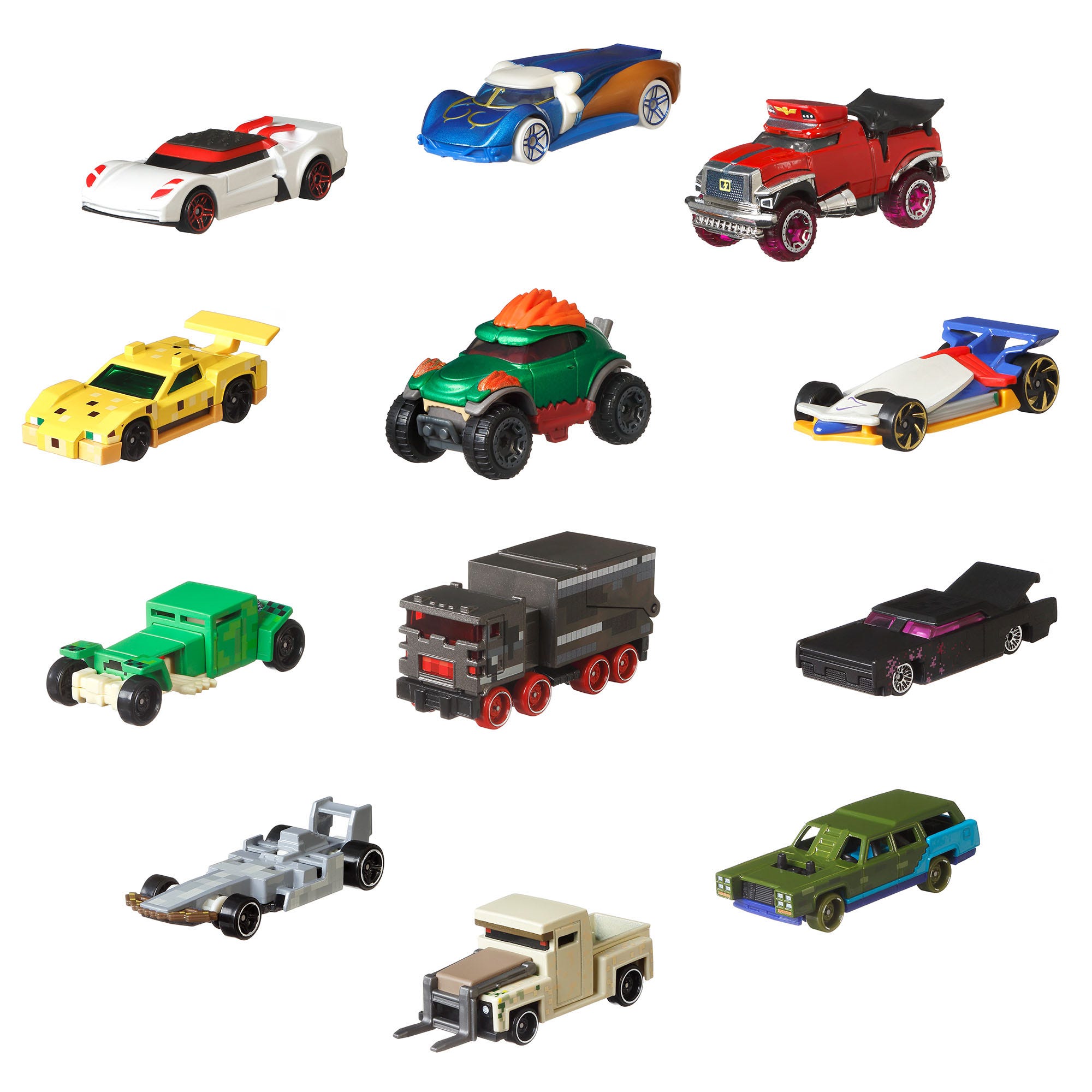 hot wheels character cars