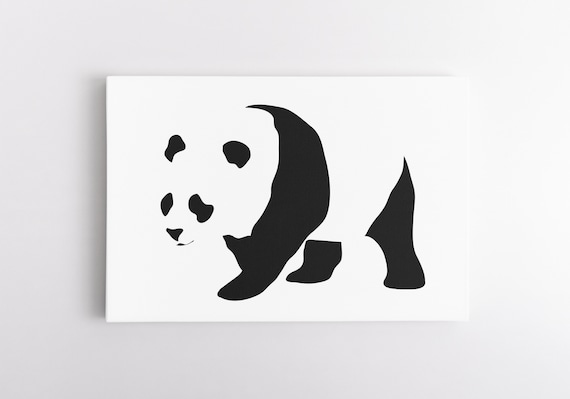 minimalist panda