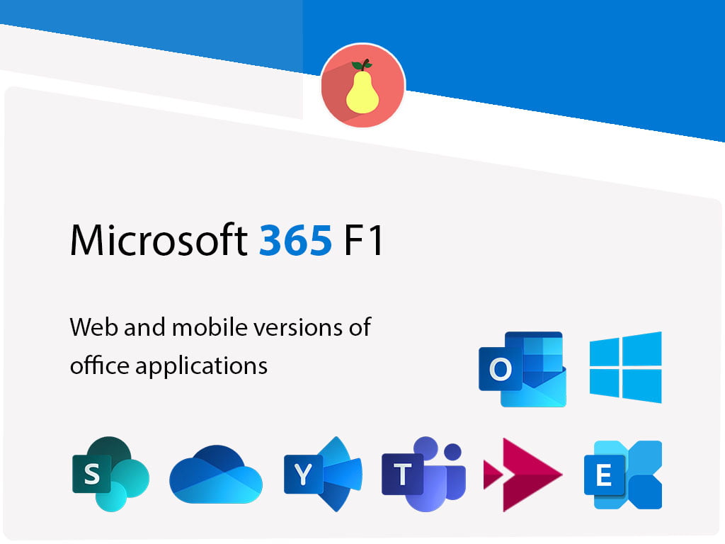 office 365 f1 license