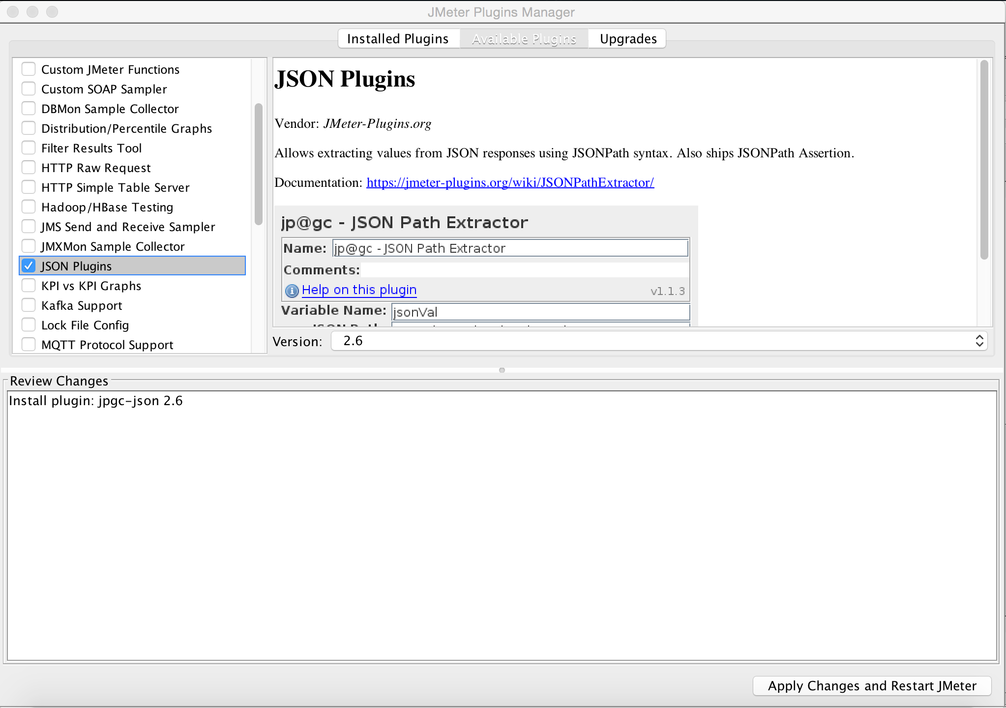 json extractor jmeter