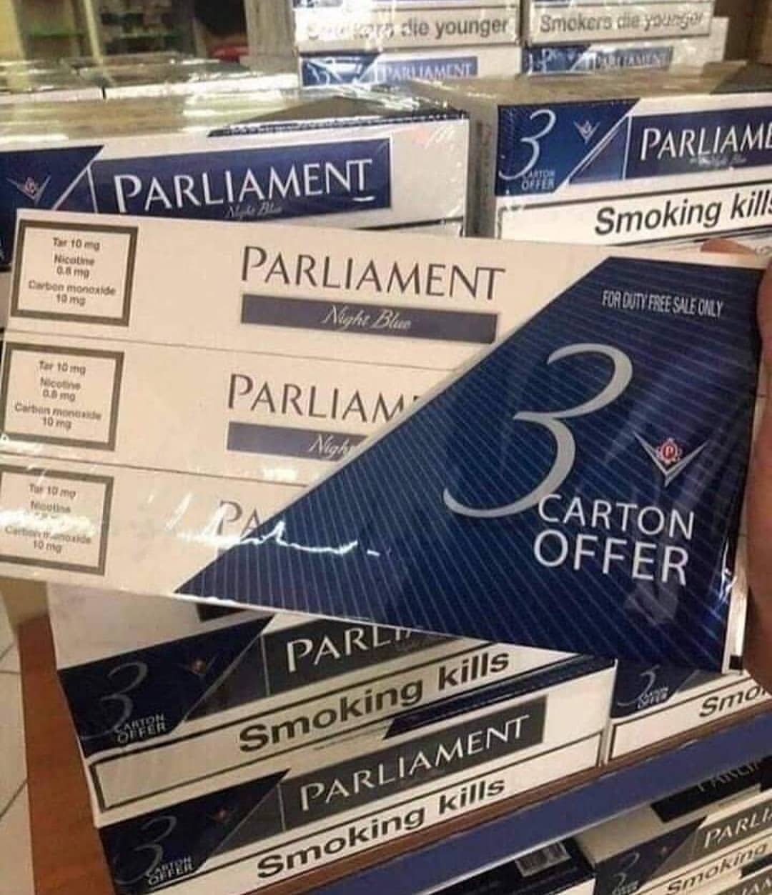 1 karton parliament ne kadar