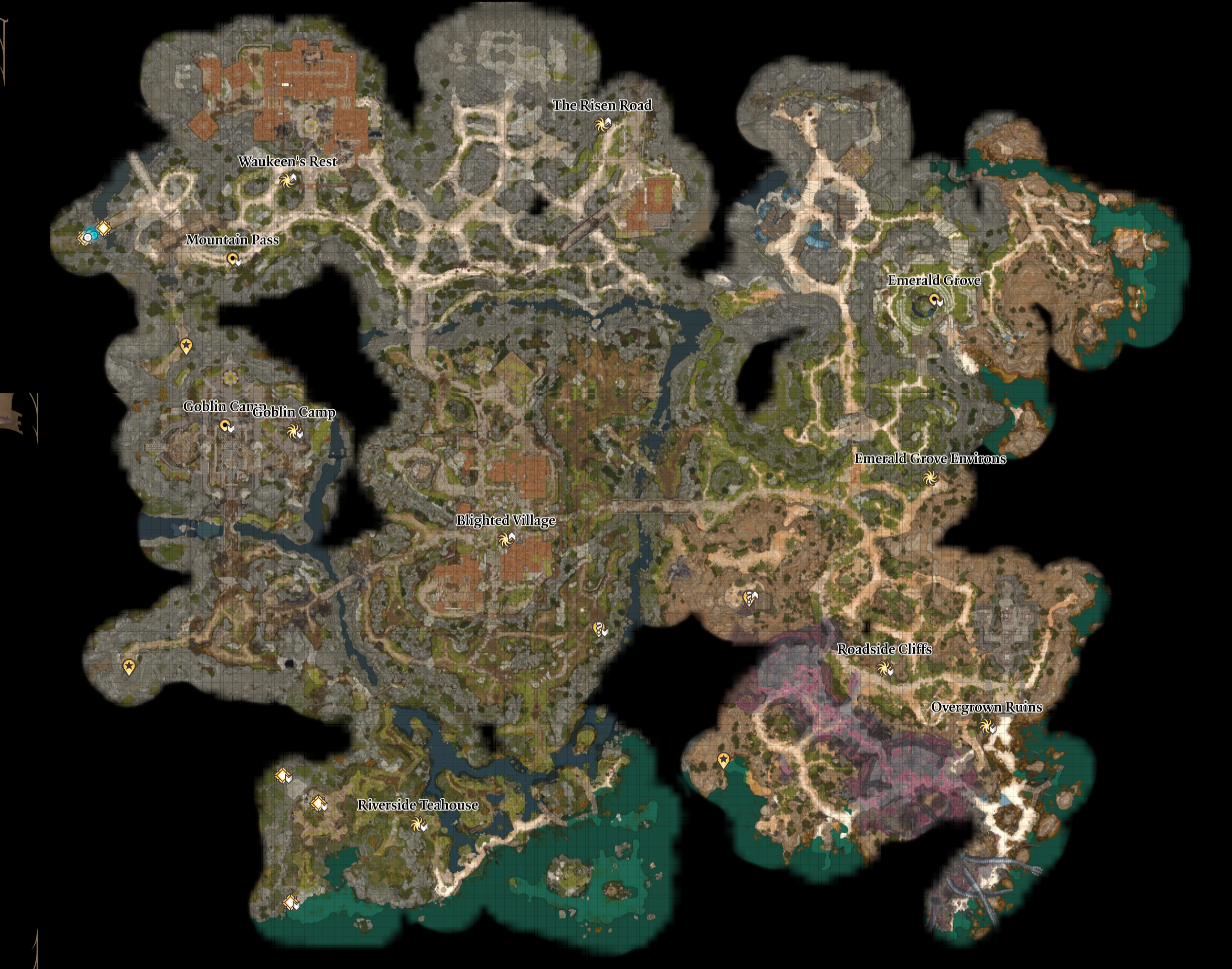 bg3 act 1 map