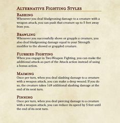 best fighting styles 5e