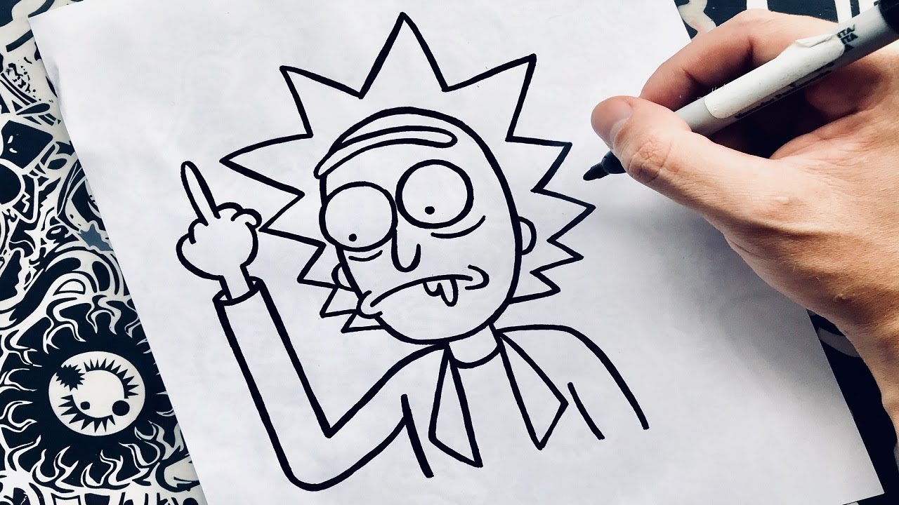 rick dibujos