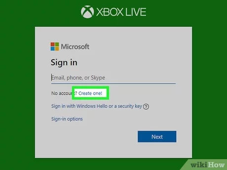 log into xbox account