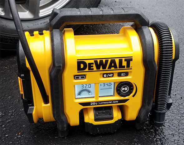 dewalt cordless tire inflator