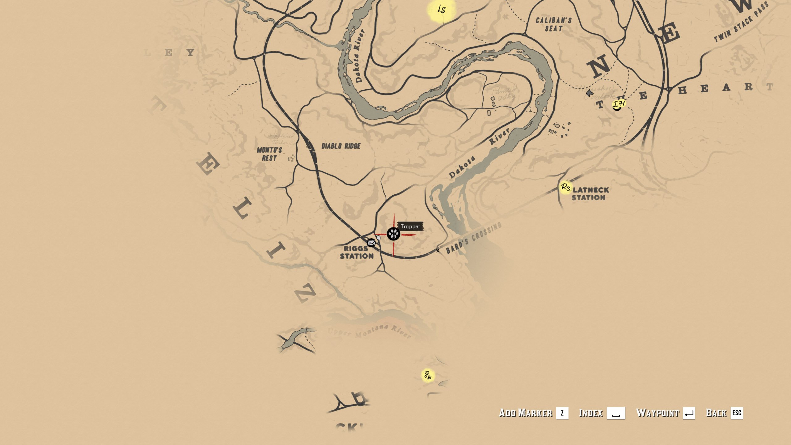 rdr2 opossum location