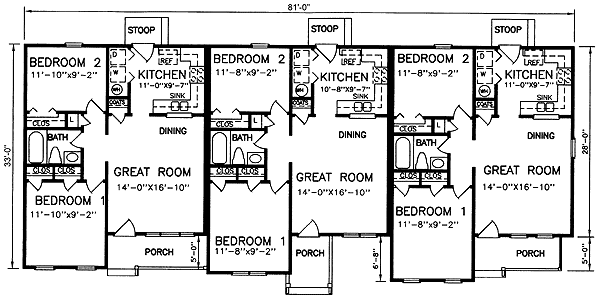 multi family home designs