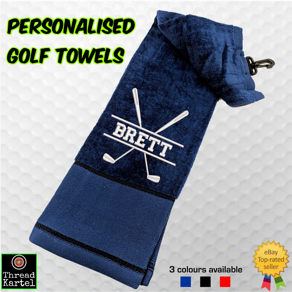 personalised golf towel australia