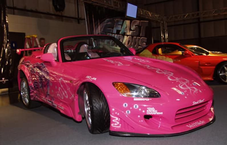 coche rosa fast and furious