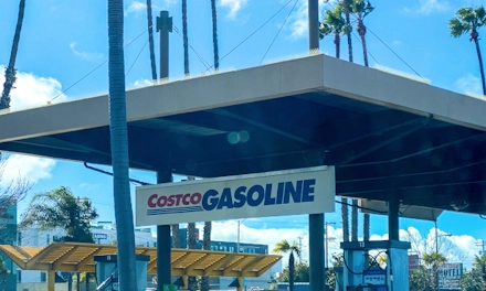 how much is gas at costco in clovis