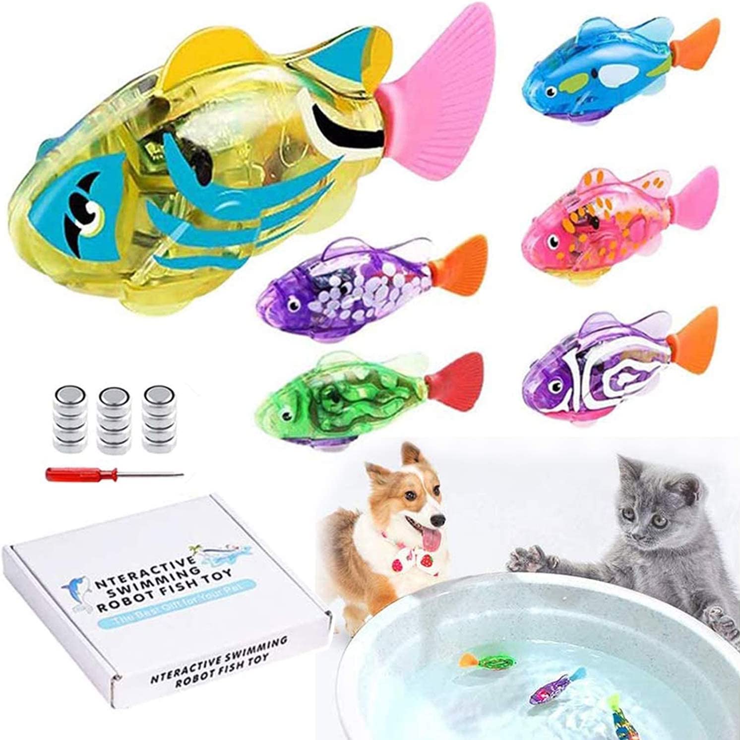 swimming fish toy