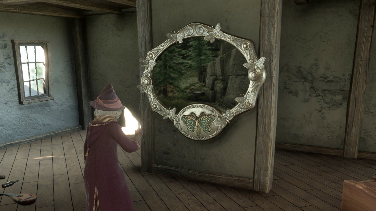 moth mirrors hogwarts legacy