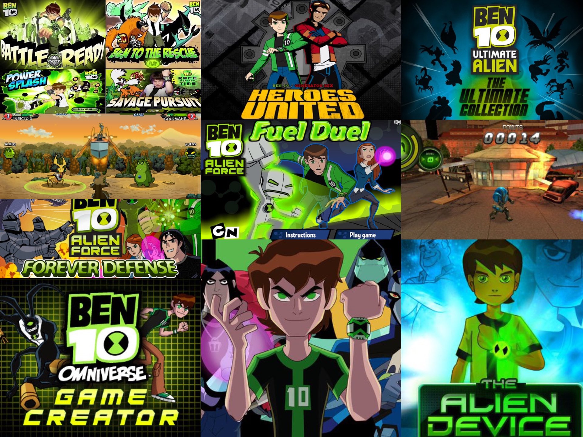 ben 10 oyunları