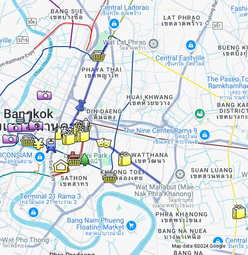 google map bangkok